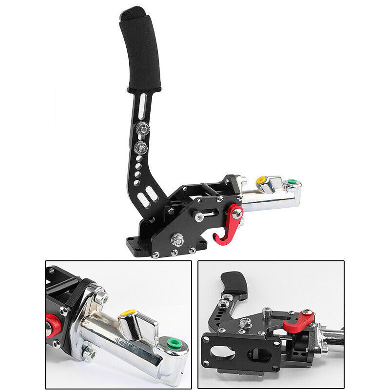 Car Hydraulic Handbrake Drift E-Brake Handle Parking Emergency Brake Black