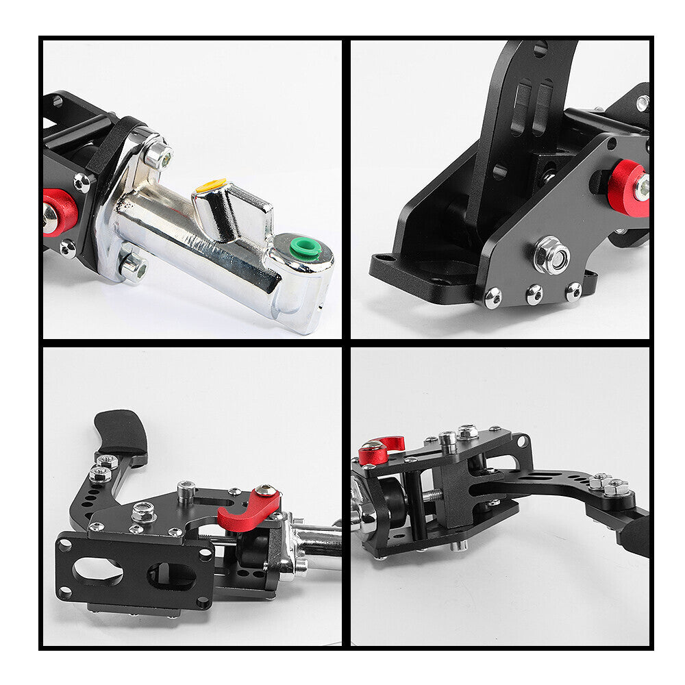 Car Hydraulic Handbrake Drift E-Brake Handle Parking Emergency Brake Black