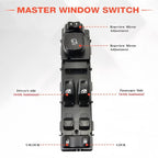 Master Power Window Switch Driver Left for Chevy Tahoe 2003-2006 Silverado 1500