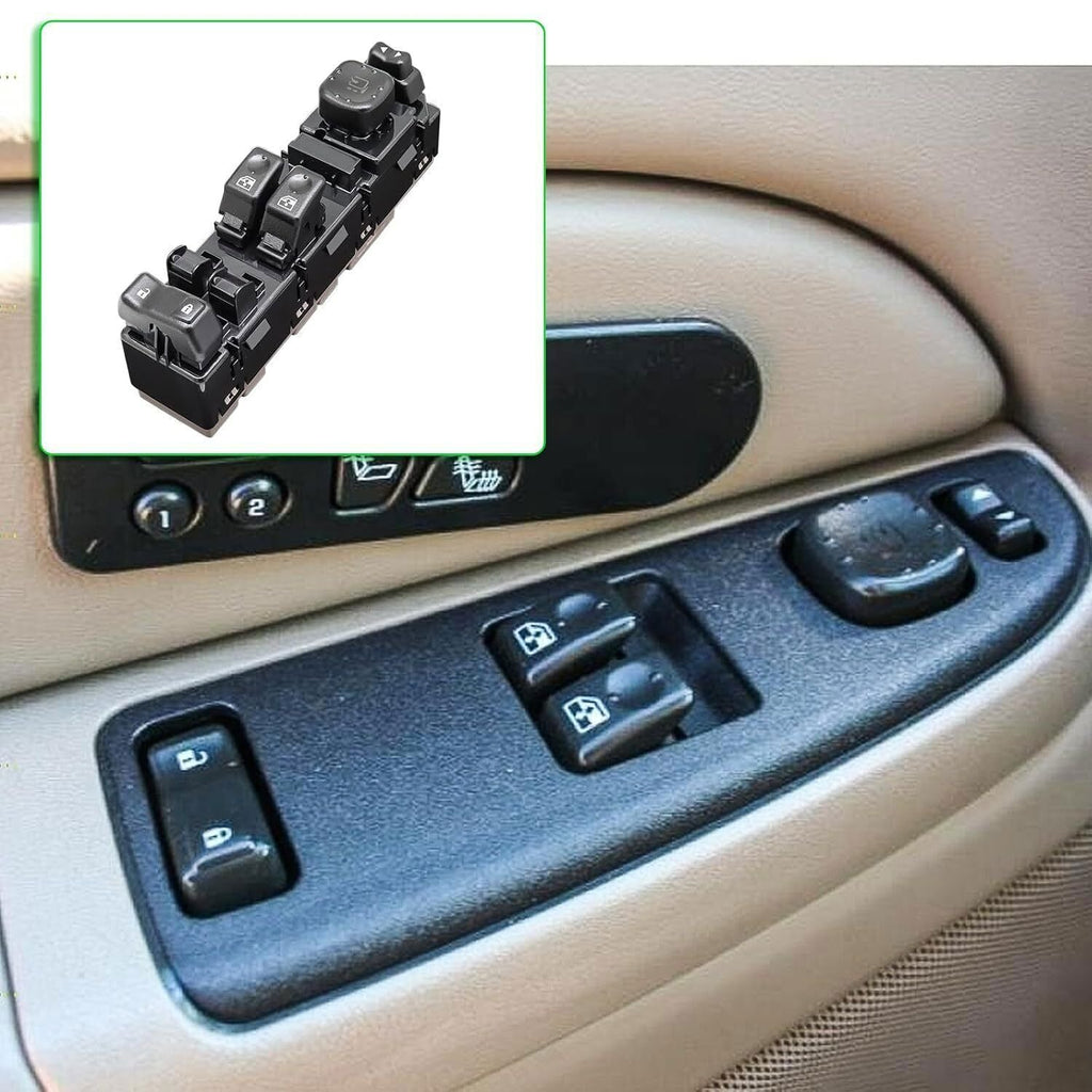 Master Power Window Switch Driver Left for Chevy Tahoe 2003-2006 Silverado 1500