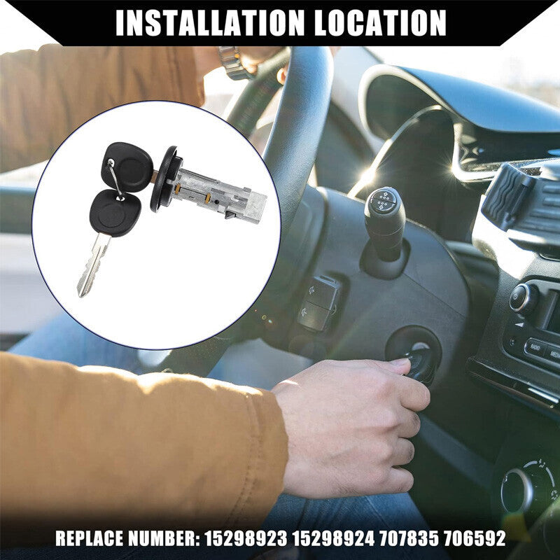 Fit For Chevrolet GMC H2 Ignition Switch & Front Door Lock Cylinders with 2 Keys