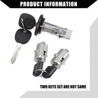 Fit For Chevrolet GMC H2 Ignition Switch & Front Door Lock Cylinders with 2 Keys
