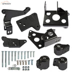 Engine Mount Bracket K-Swap EK Chassis for 96 97 98 99 00 Civic K20 K24 Aluminum