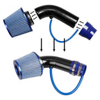 3'' Cold Air Intake Filter Induction Kit Pipe Power Flow Hose System Universal