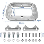 Fit For Optima 34/78 Battery Relocation Tray Bracket Relocation Mount Set