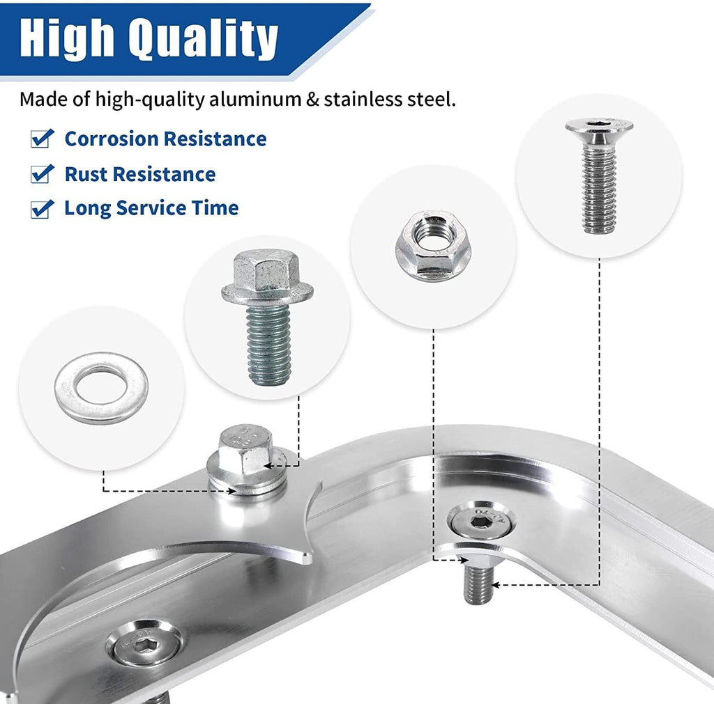 Fit For Optima 34/78 Battery Relocation Tray Bracket Relocation Mount Set