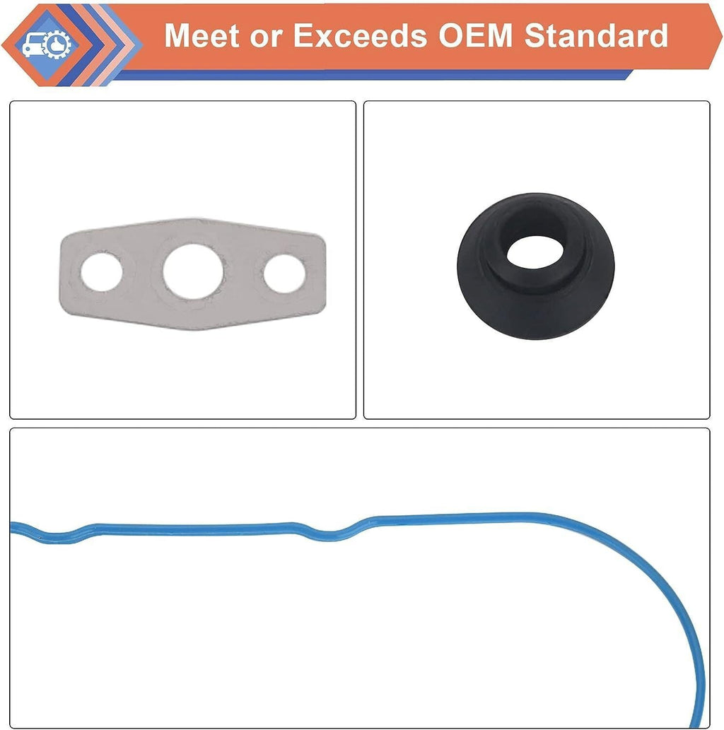 For GM LS 4.8L 5.3L 5.7L 6.0L 6.2L Engine Fel-Pro VS50504 R-1 Valve Cover Gasket