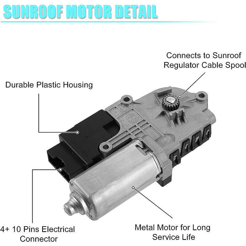 NEW SUNROOF MOON ROOF MOTOR FOR FORD EXPLORER 2011 2012 2013 2014 2015 2016 2017