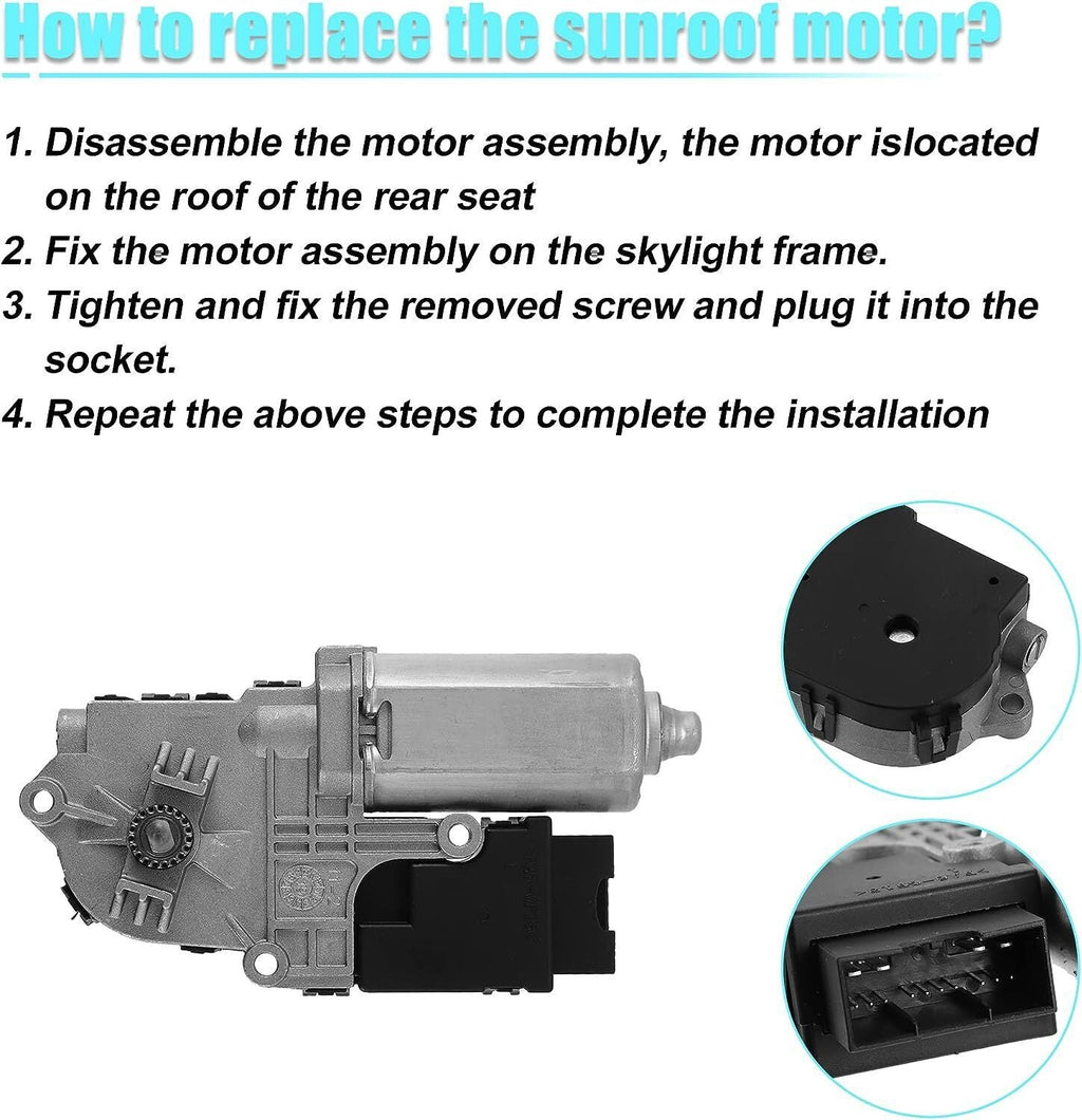 NEW SUNROOF MOON ROOF MOTOR FOR FORD EXPLORER 2011 2012 2013 2014 2015 2016 2017
