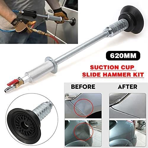 Automotive Air Pneumatic Dent Puller Body Repair Suction Cup Slide Hammer Tool