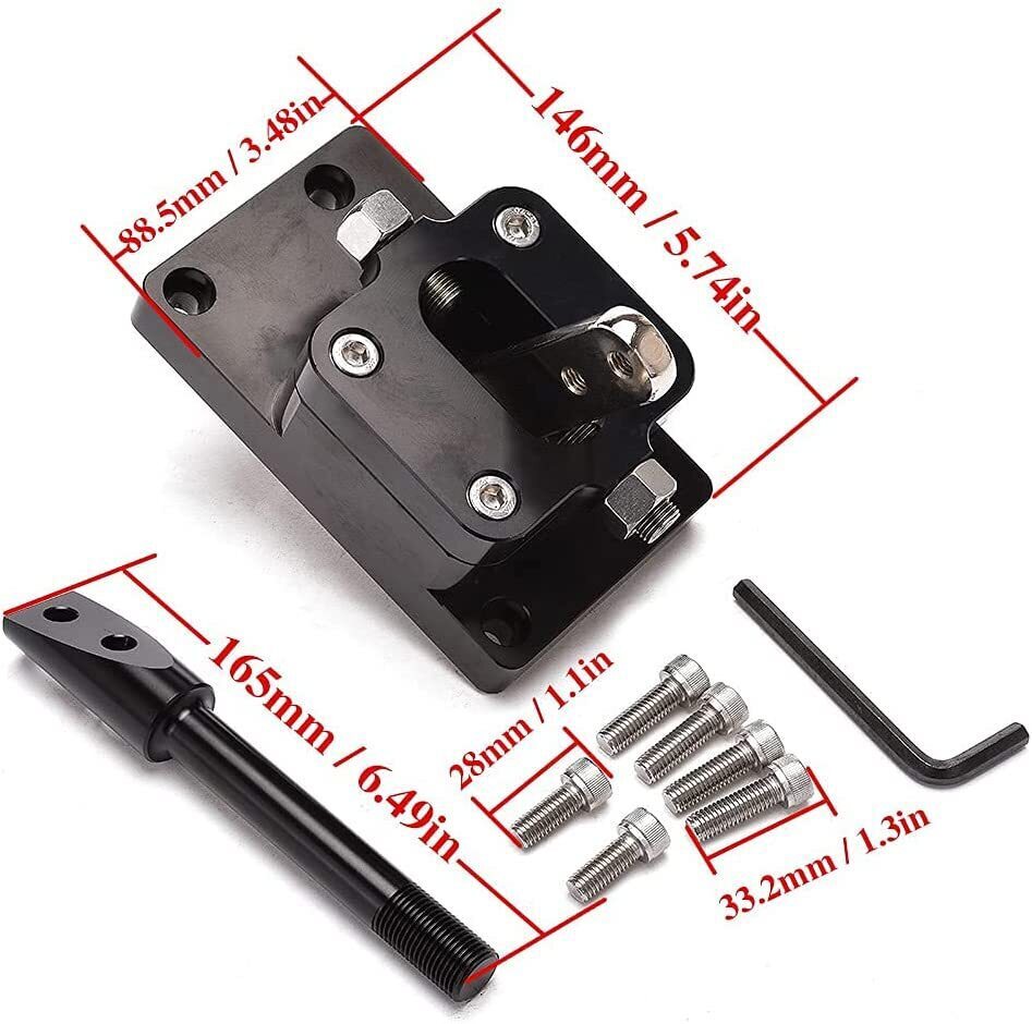 T56 6-Speed Billet Short Throw Shifter Fit for F-Body Camaro Firebird 1993-2002