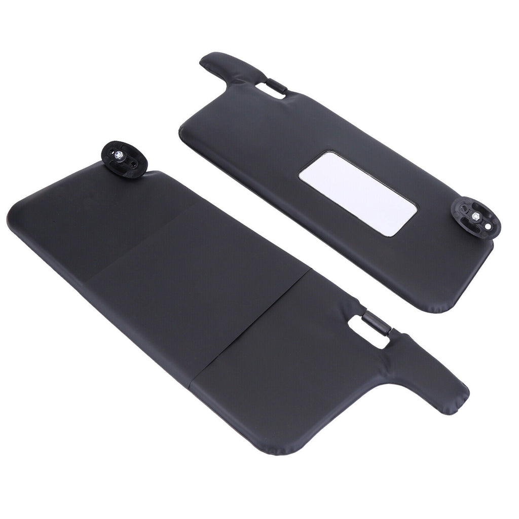 Fit For Honda Civic 1996 1997-2001 Interior Sunvisor Pair LHD Black 2X