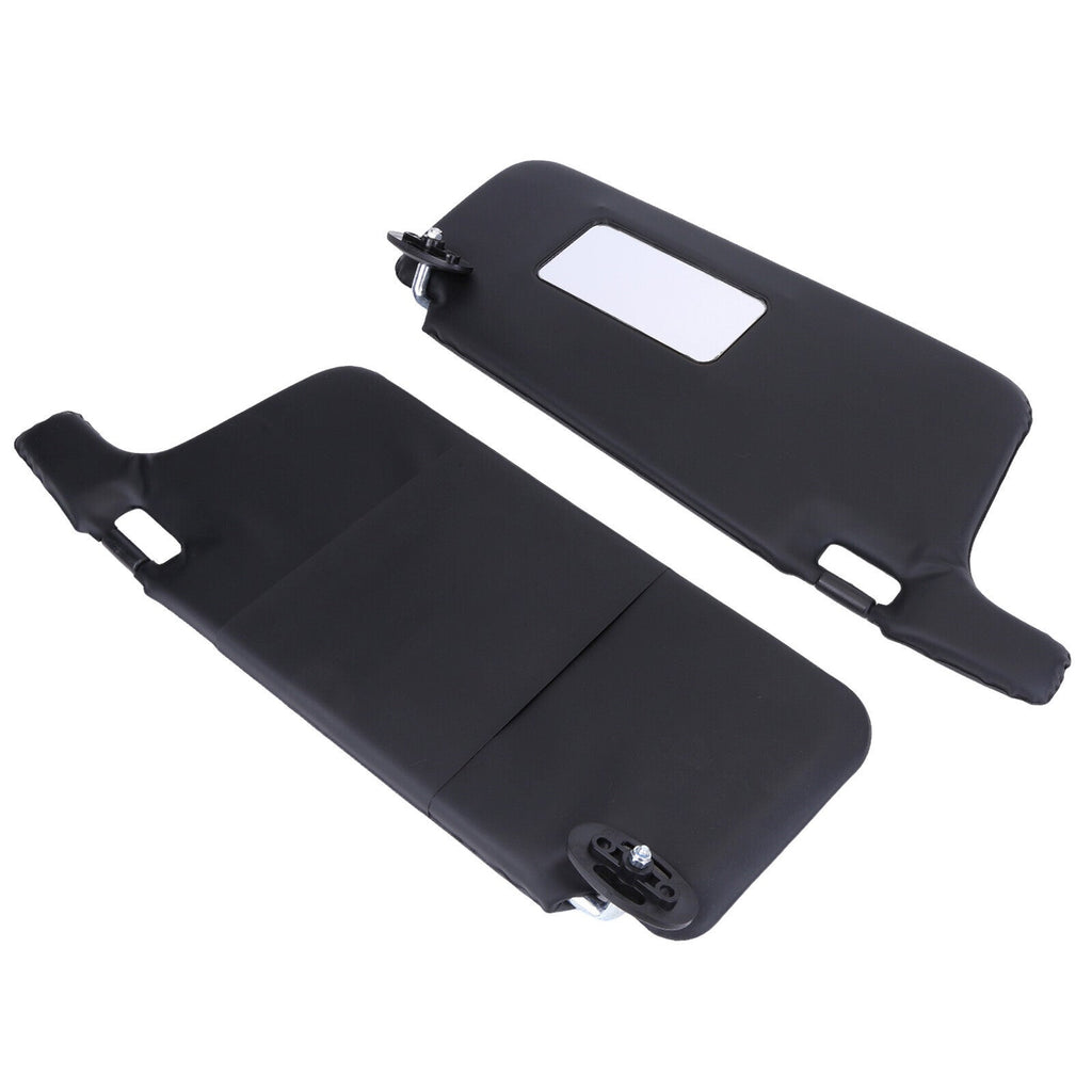 Fit For Honda Civic 1996 1997-2001 Interior Sunvisor Pair LHD Black 2X