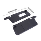 Fit For Honda Civic 1996 1997-2001 Interior Sunvisor Pair LHD Black 2X