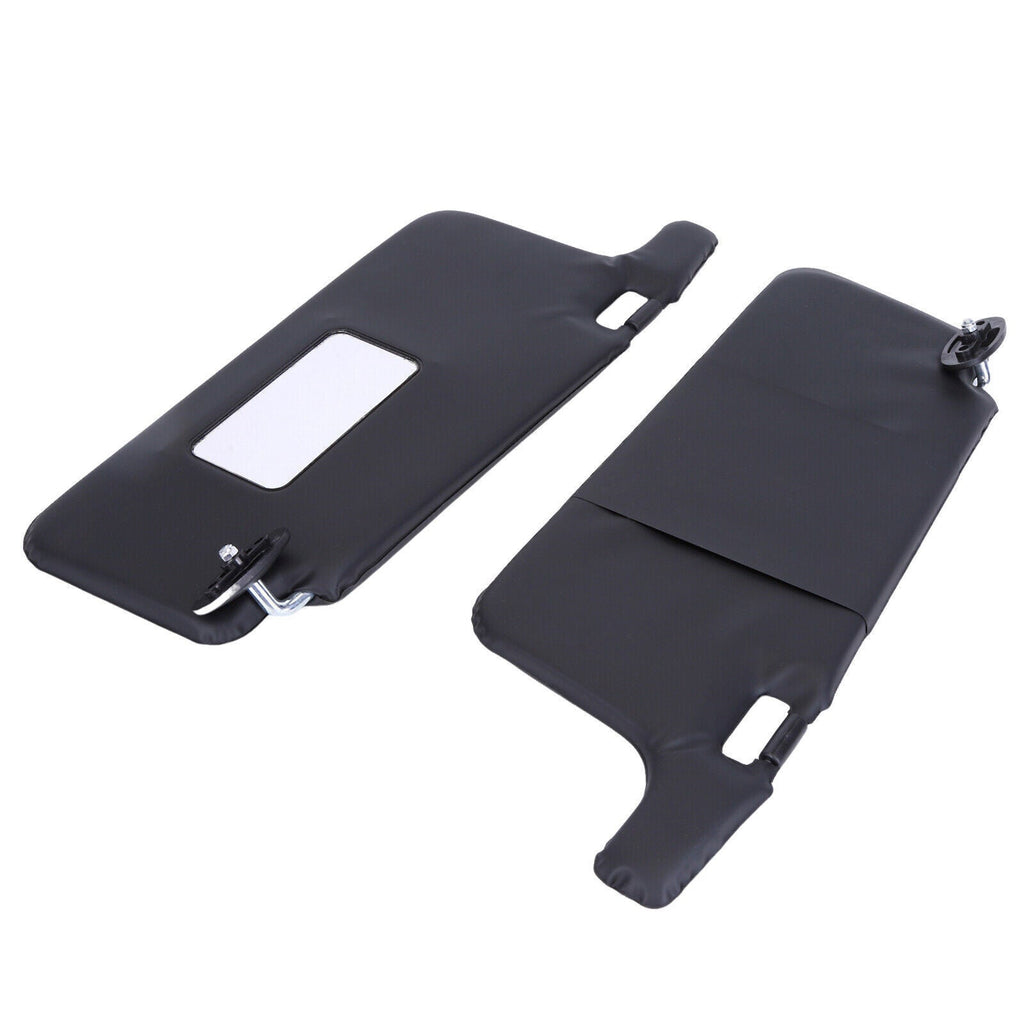 Fit For Honda Civic 1996 1997-2001 Interior Sunvisor Pair LHD Black 2X