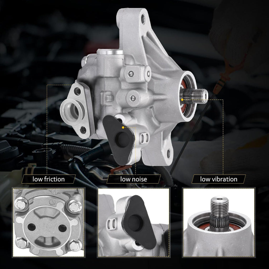 Power Steering Pump Assembly for 2006 2007 2008 2009 2010 2011 Honda Civic 1.8L