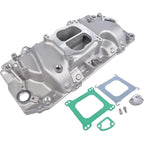 Aluminum Dual Plane Intake Manifold For BBC Big Block Chevy V8 396 402 427 454