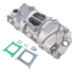 Aluminum Dual Plane Intake Manifold For BBC Big Block Chevy V8 396 402 427 454