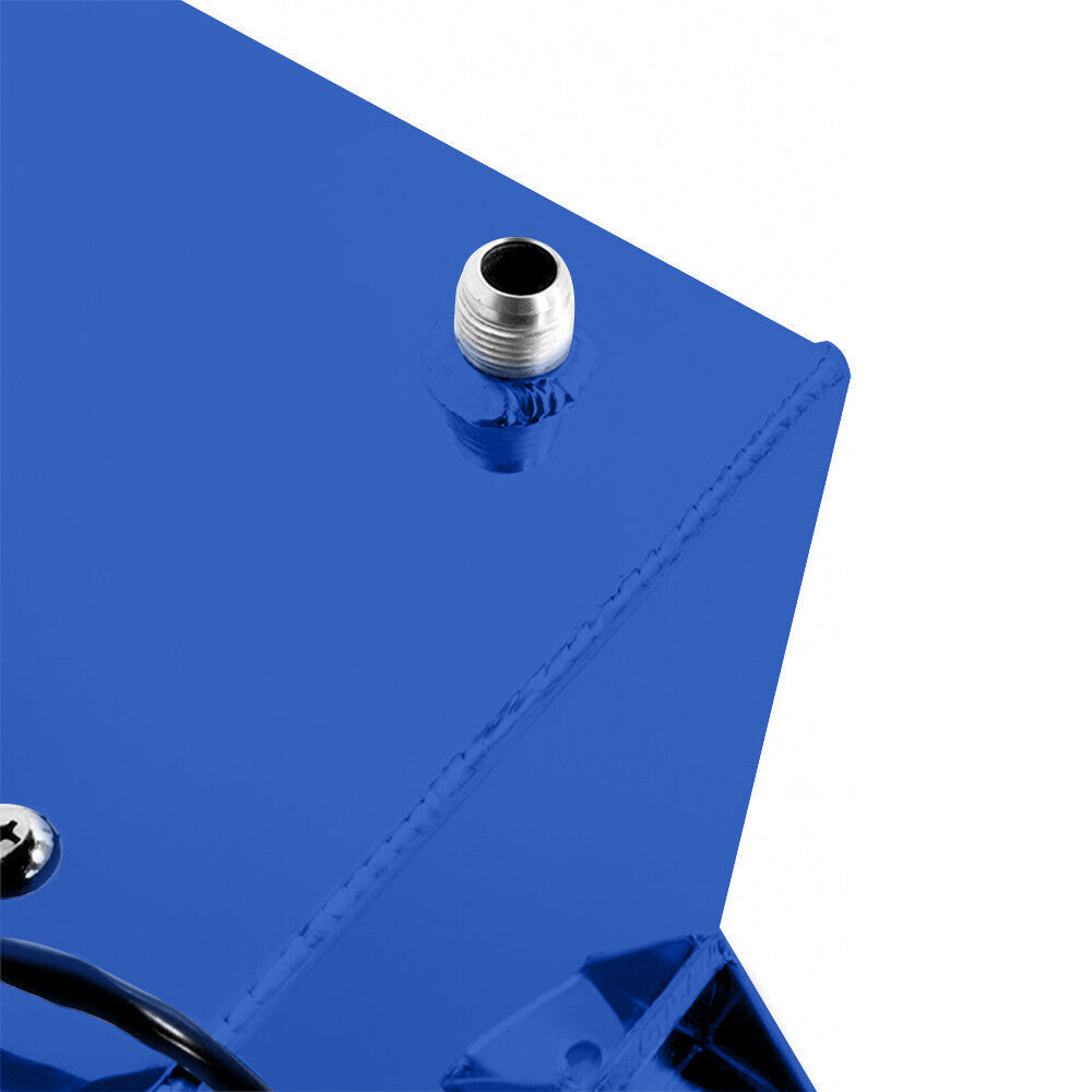 High Quality 20 Gallon Aluminum Racing Drift Fuel Cell Tank w/ Level Sender Blue