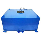 High Quality 20 Gallon Aluminum Racing Drift Fuel Cell Tank w/ Level Sender Blue