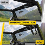 Front Grab Handles Bars Fit for 1997-2006 Jeep Wrangler TJ & Unlimited-Black