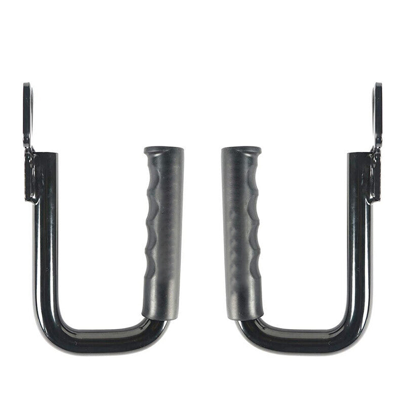 Front Grab Handles Bars Fit for 1997-2006 Jeep Wrangler TJ & Unlimited-Black