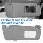 Right Passenger Side Sun Visor Gray 74320-06780-B0 for Toyota Camry 2007-2011