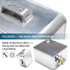 Aluminum Water Coolant Radiator Universal 2.5L Overflow Reservior Tank+ Cap