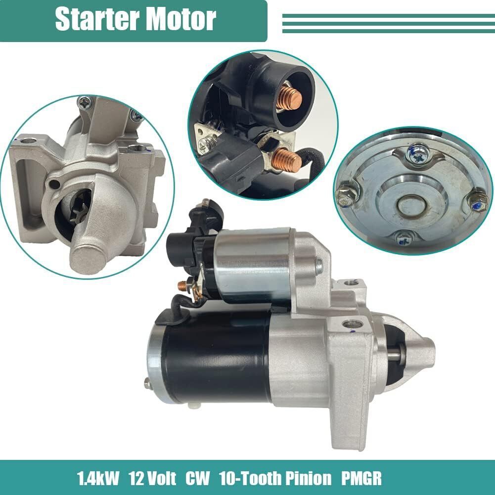 10910N Starter for 2014-2016 Chevrolet Silverado GMC Sierra 1500 4.3L 5.3L 6.2L