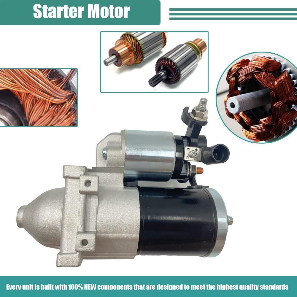 10910N Starter for 2014-2016 Chevrolet Silverado GMC Sierra 1500 4.3L 5.3L 6.2L