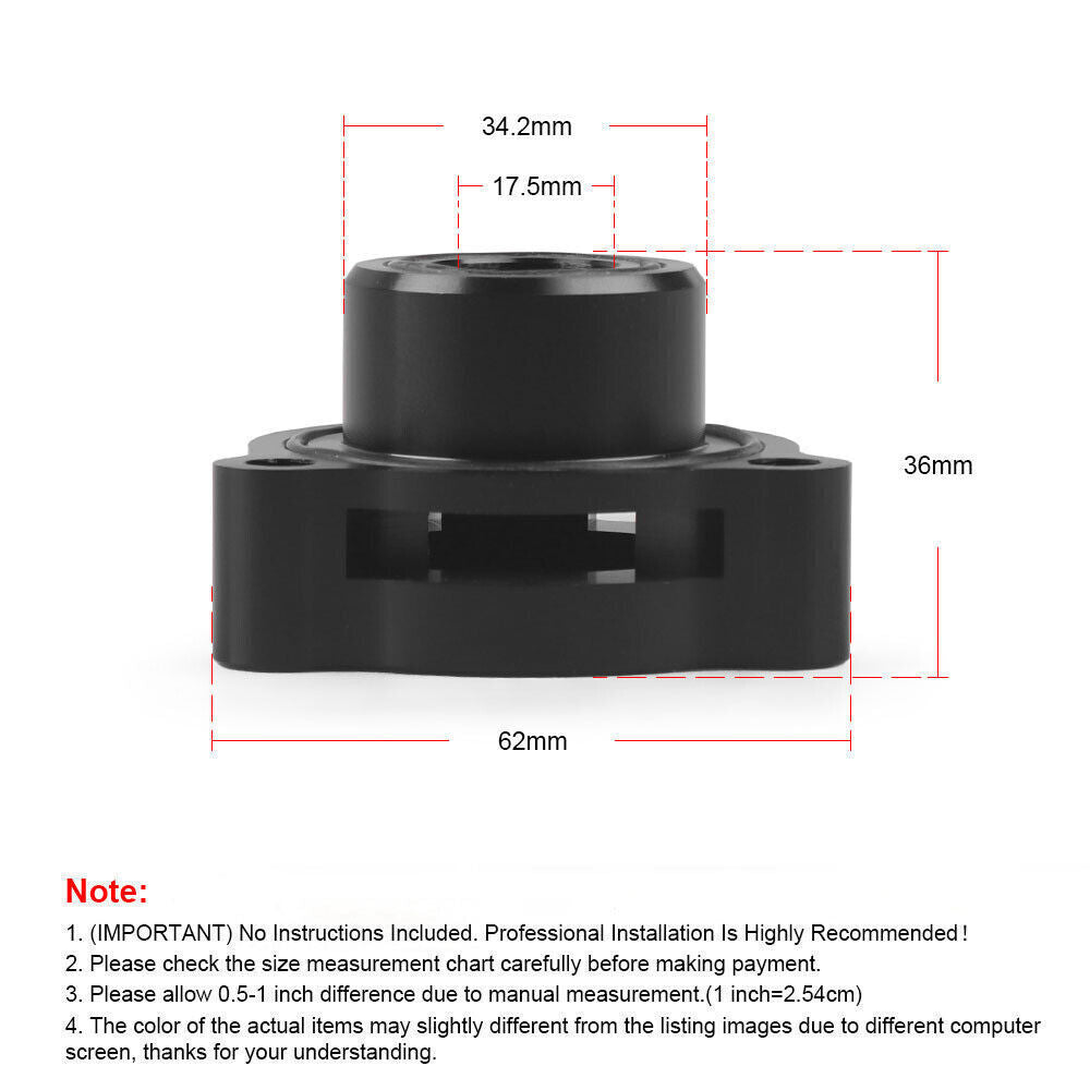 Billet Blow Off Valve Adapter For Chevy Silverado GMC Sierra 2.7 Turbo 2019-2023