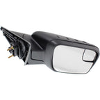 Power Mirror For 2011-2015 Ford Explorer Right Side Manual Fold Textured Black