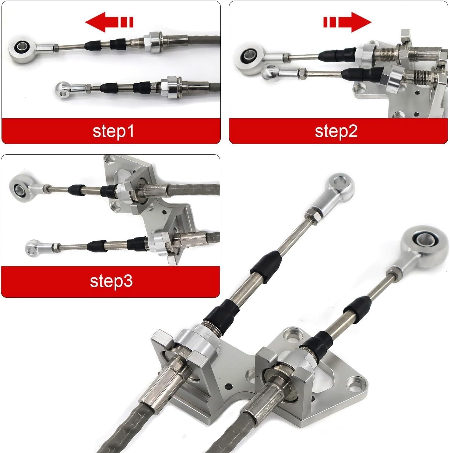 Shifter Cables&Trans Bracket For RSX K20 K24 K Swap Series EG EK DC2 Race Civic