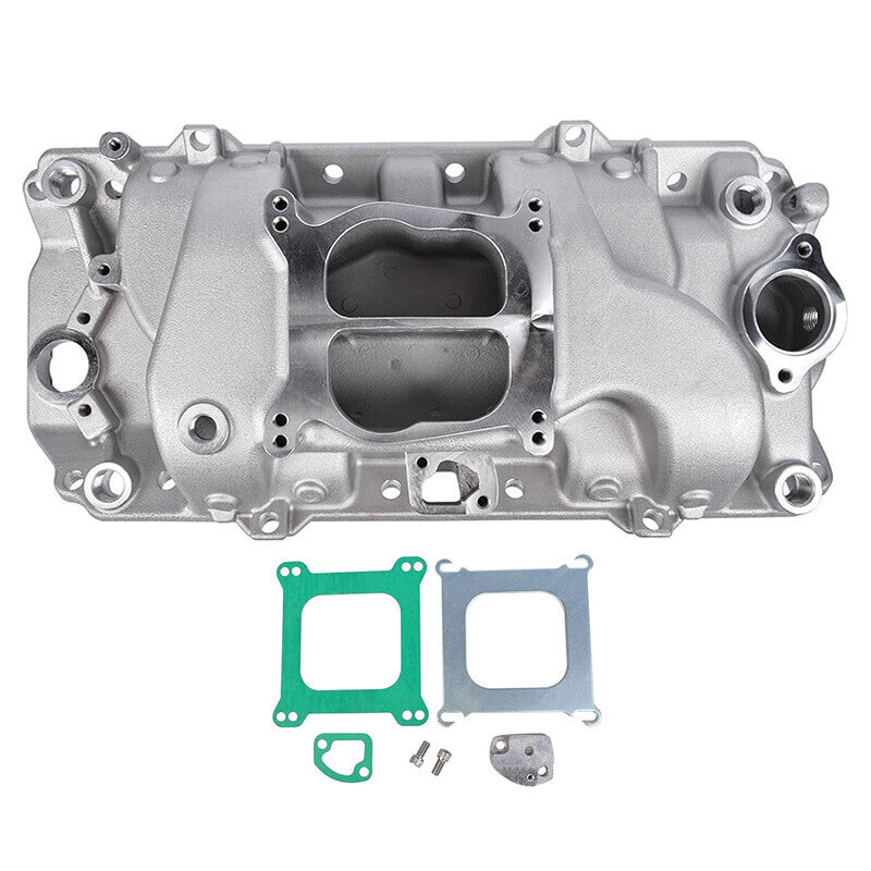Intake Manifold Dual Plane Low Rise for Chevy BBC BB Big Block 396 402 427 454