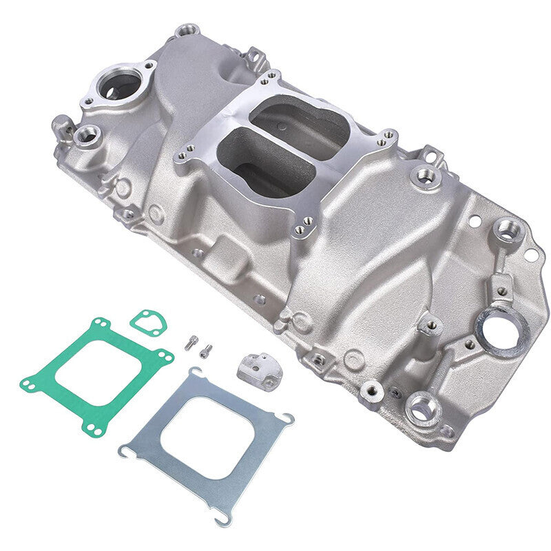 Intake Manifold Dual Plane Low Rise for Chevy BBC BB Big Block 396 402 427 454