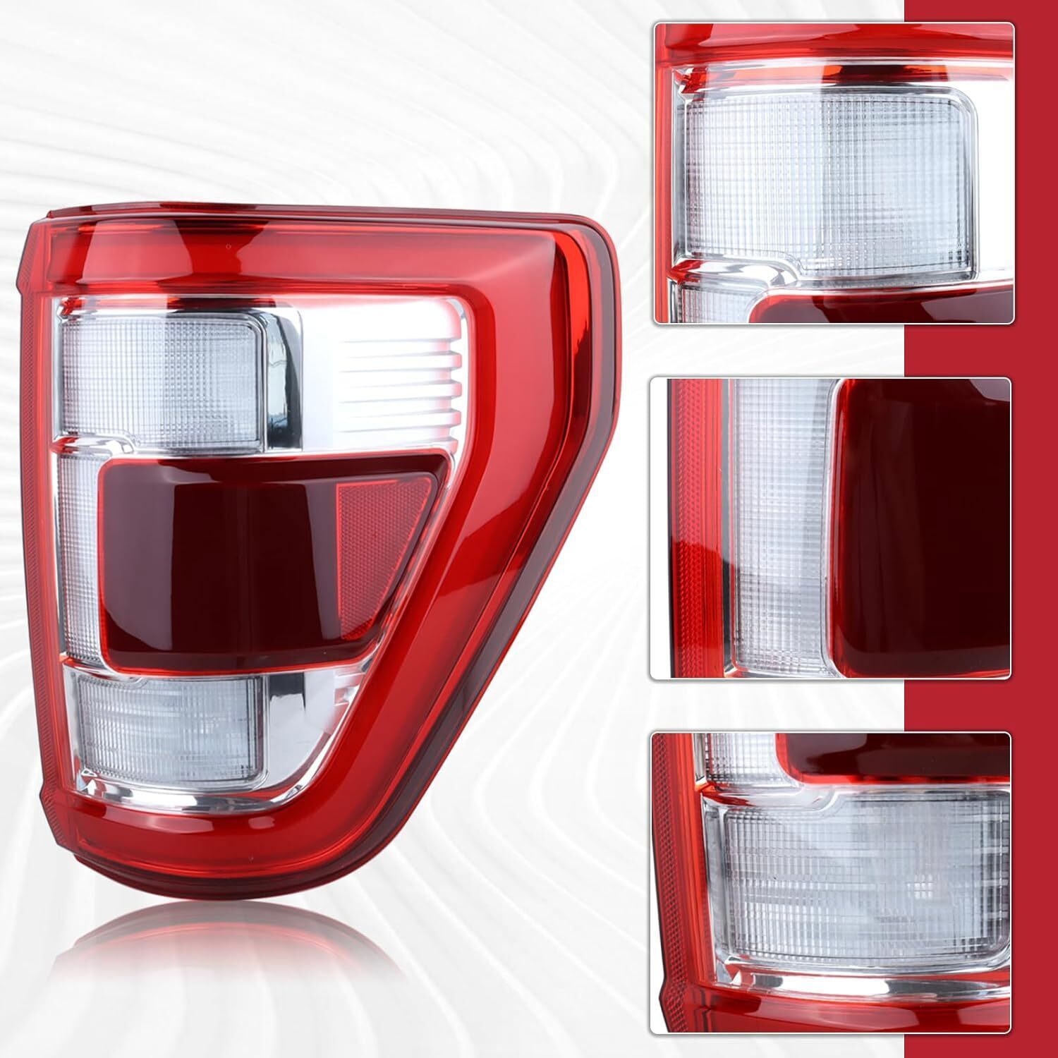LED Tail Light For 2021-2023 Ford F150 W/Blind Spot Passenger Right ML3Z13404D
