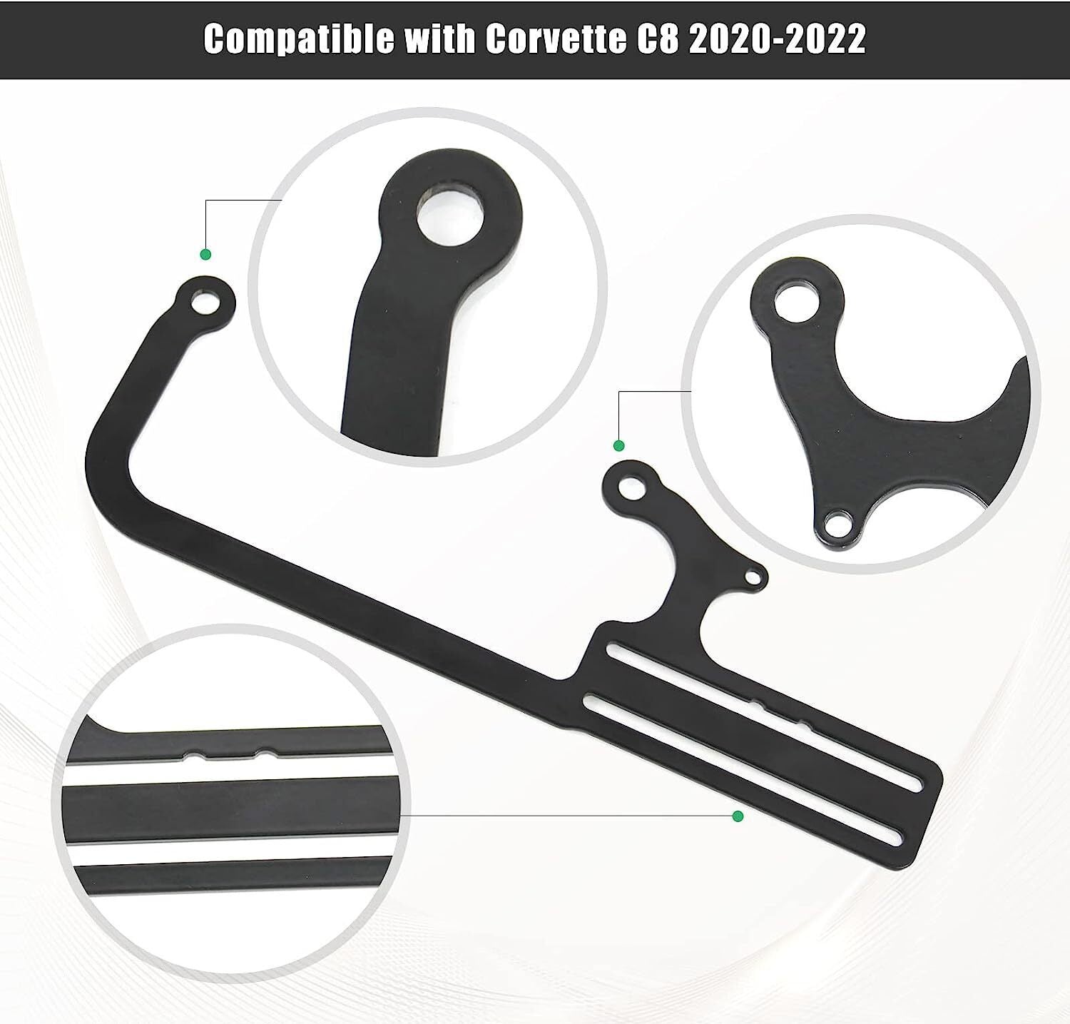 304147 Carburetor Throttle Cable Mount EZ-EFI For TH350 C10 700R4 Automatic