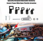 304147 Carburetor Throttle Cable Mount EZ-EFI For TH350 C10 700R4 Automatic