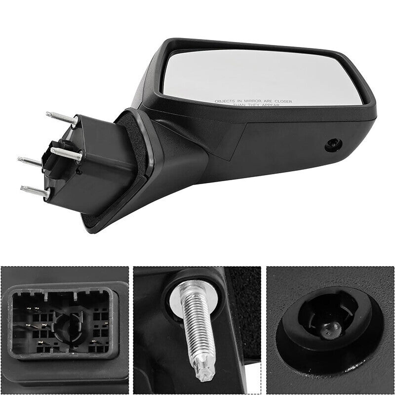 Mirror For Chevrolet Silverado 1500 Right Side Power Heated Textured  2019-2024