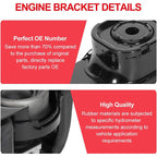 FOR 09-13 TOYOTA COROLLA 1.8L SET OF 4PCS ENGINE MOTOR & AUTO TRANSMISSION MOUNT