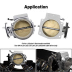 Fit LS Throttle Body 102mm 4 Bolt +TPS IAC For GM LS1 LS2 LS6 LS7 LSX Alum