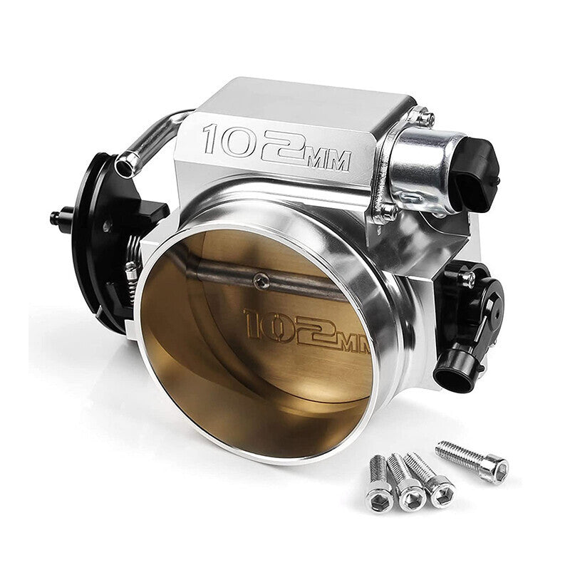 Fit LS Throttle Body 102mm 4 Bolt +TPS IAC For GM LS1 LS2 LS6 LS7 LSX Alum