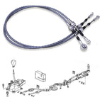 Shifter Cable Shift Linkage for Honda Civic 06-11 RSX EK EG K20 K24 K Swap 02-06