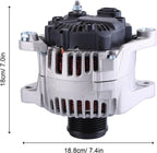 For 2010-2013 Hyundai Sonata Alternator 11-13 Kia Optima 2.4L 37300-2G150 11491