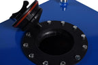 8 GALLON BLUE COATED UNIVERSAL RACING/DRIFT FUEL CELL GAS TANK+LEVEL SENDER
