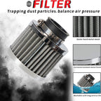 Car Engine 750ml 10AN Oil Catch Can Reservoir Tank + Breather Filter Baffled Kit