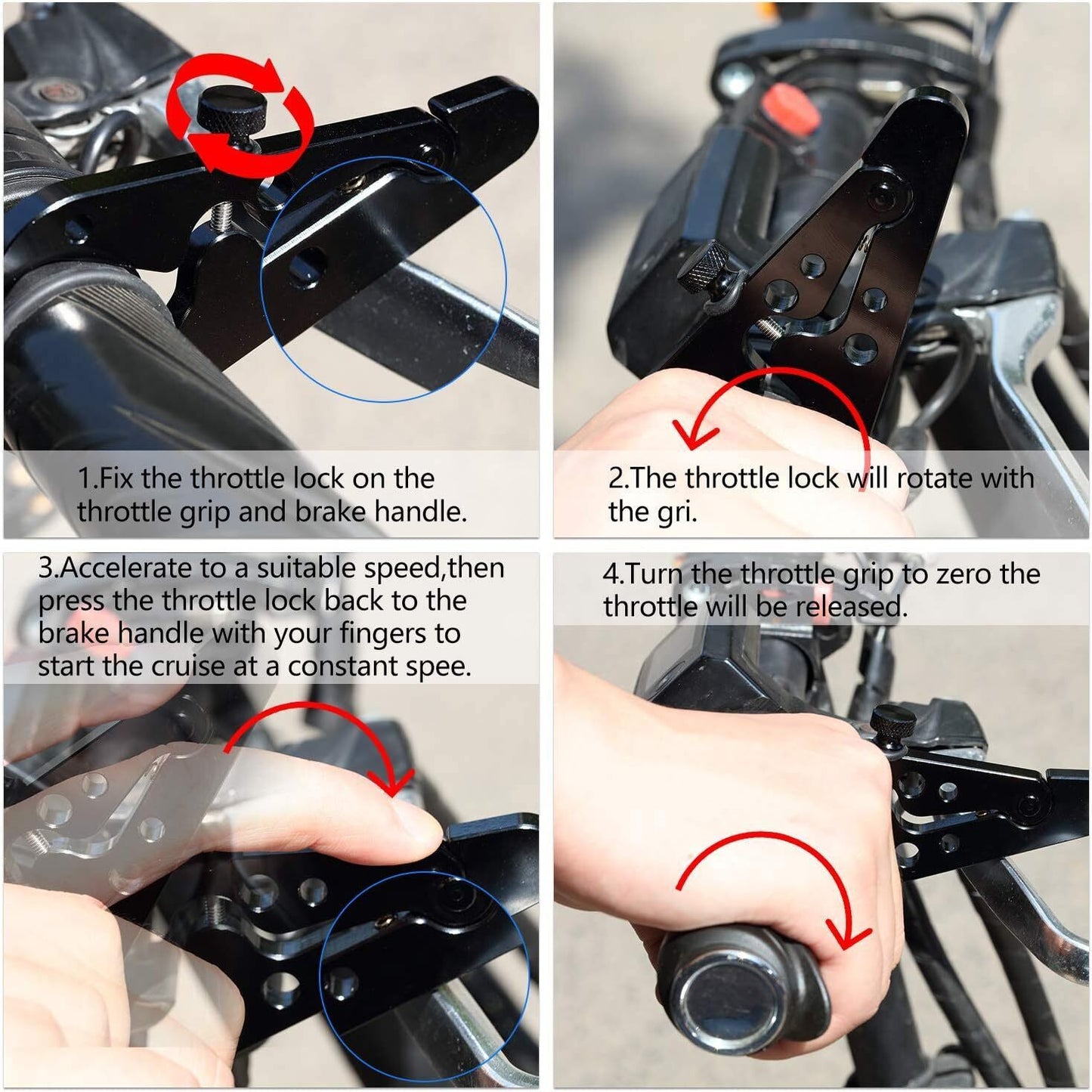 Motorcycle Cruise Control Motorcycle Throttle Lock Assist