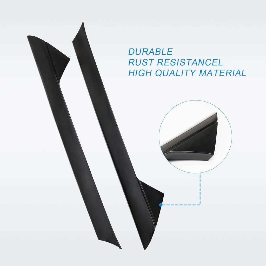 2PCS For 2011-2019 Ford Explorer Windshield Outer Pillar Molding Trim Left Right