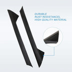 2PCS For 2011-2019 Ford Explorer Windshield Outer Pillar Molding Trim Left Right