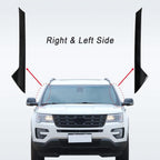 2PCS For 2011-2019 Ford Explorer Windshield Outer Pillar Molding Trim Left Right